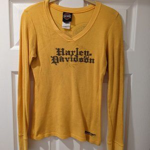 Golden Yellow Harley Top